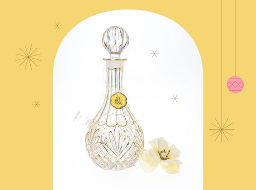 Stardust weed bong by My Bud Vase