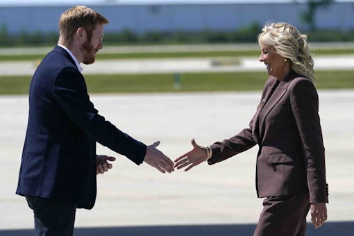 photo-of-peter-meijer-and-jill-biden