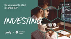 so you want to start a canna biz: investing