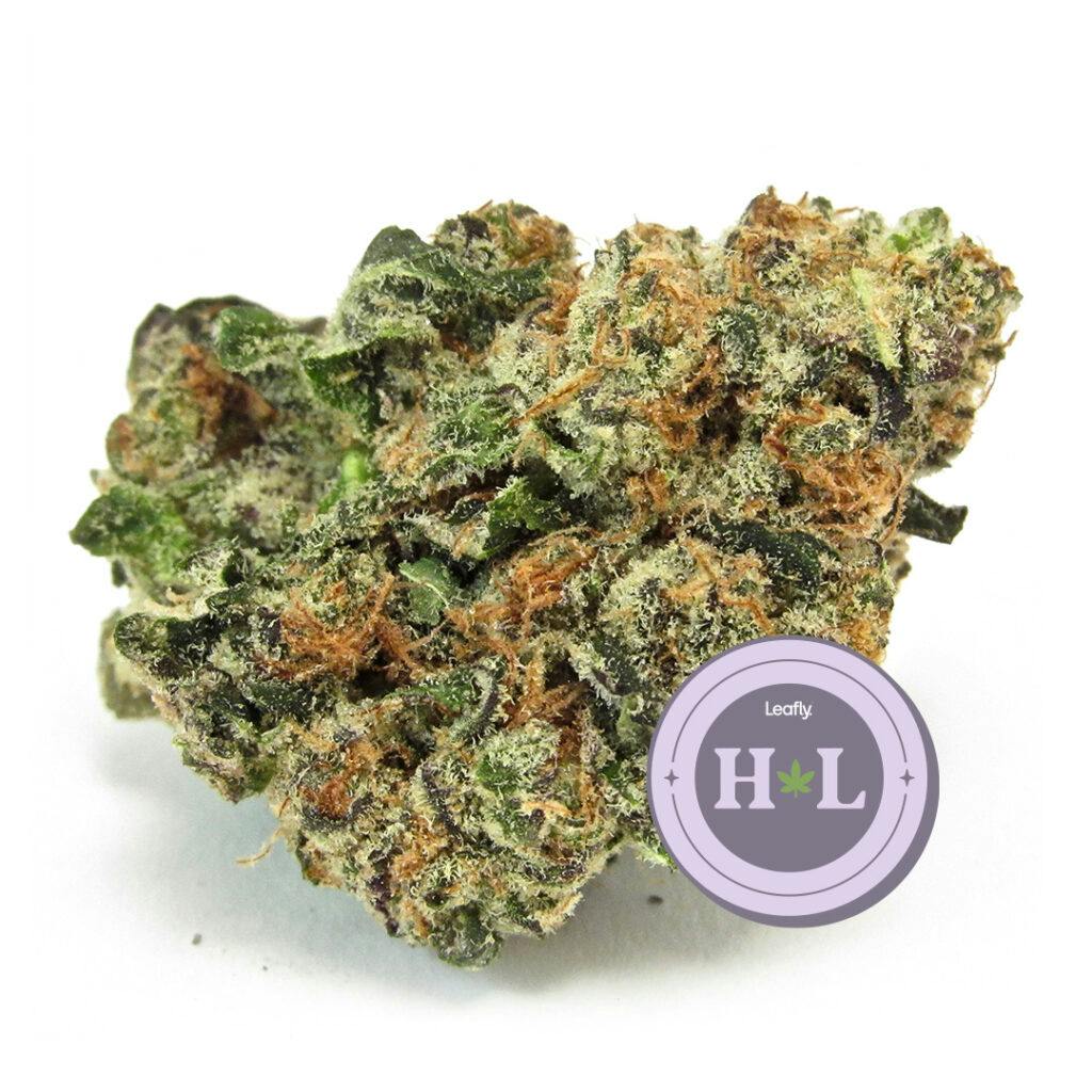 January 2022 Leafly HighLight Peanut Butter Breath strain Leafly