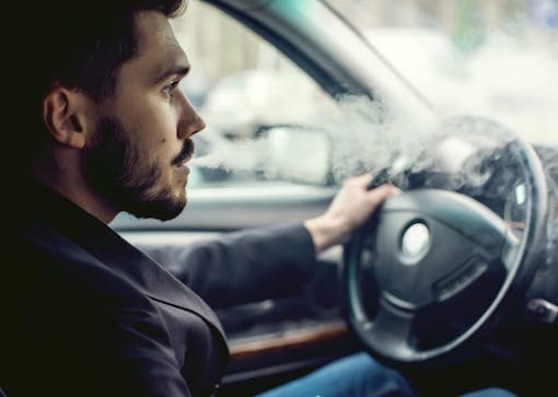 hotboxing a car