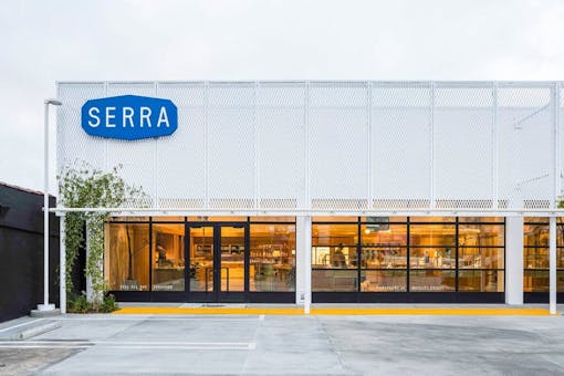 Fancy pants cannabis in LA. (Courtesy Serra)