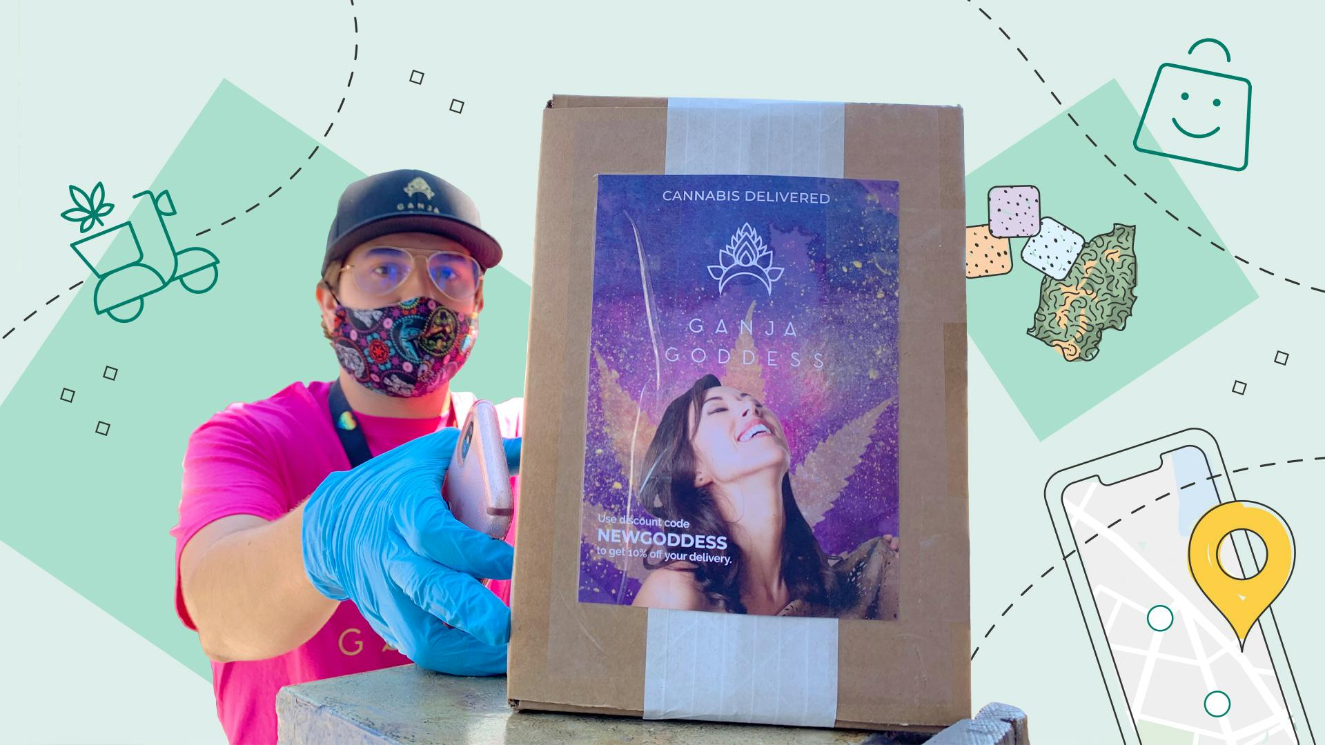 How to order weed delivery online with Leafly image