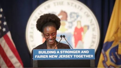 Dianna Houenou, chair of the N.J. Cannabis Regulatory Commission, said Black applicants are in the running for New Jersey shops. (Edwin J. Torres / N.J. Governor’s Office)