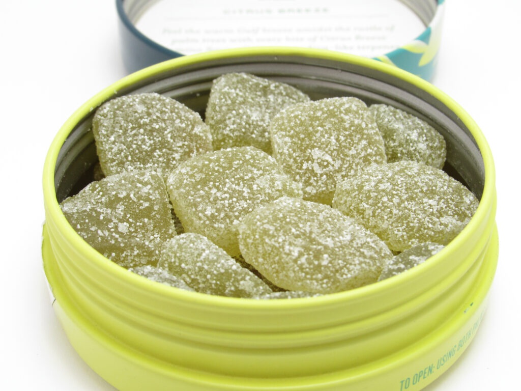 Kiva Camino Citrus Breeze – 5 mg THC each. (David Downs/Leafly)