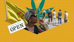 illustration-of-new-mexico-marijuana-stores-opening