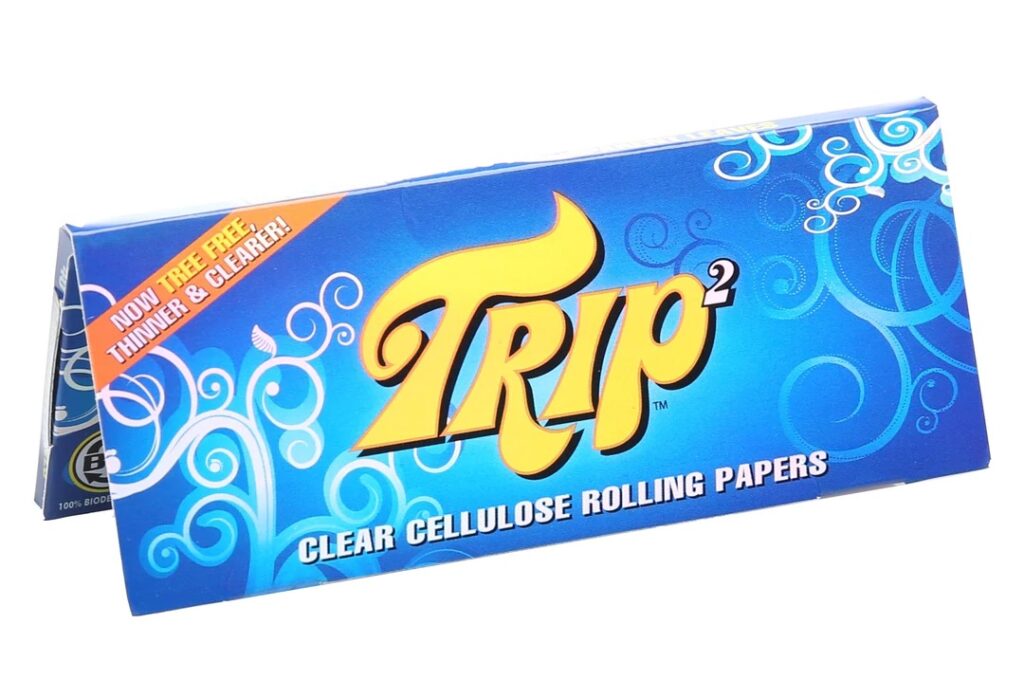 trip cellulose rolling papers