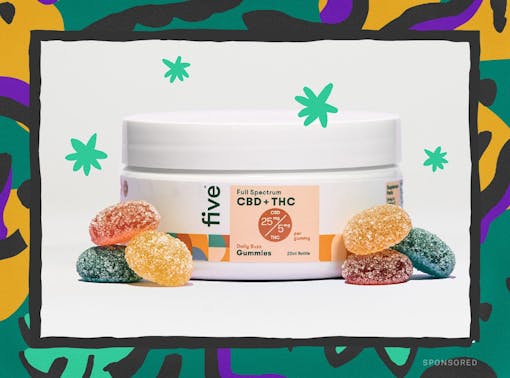 five cbd gummies