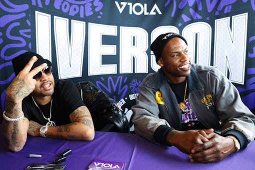 Allen Iverson and Al Harrington