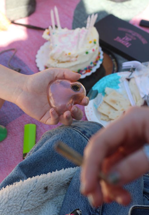 New Yorkers enjoy cannabis in New York City on 420.