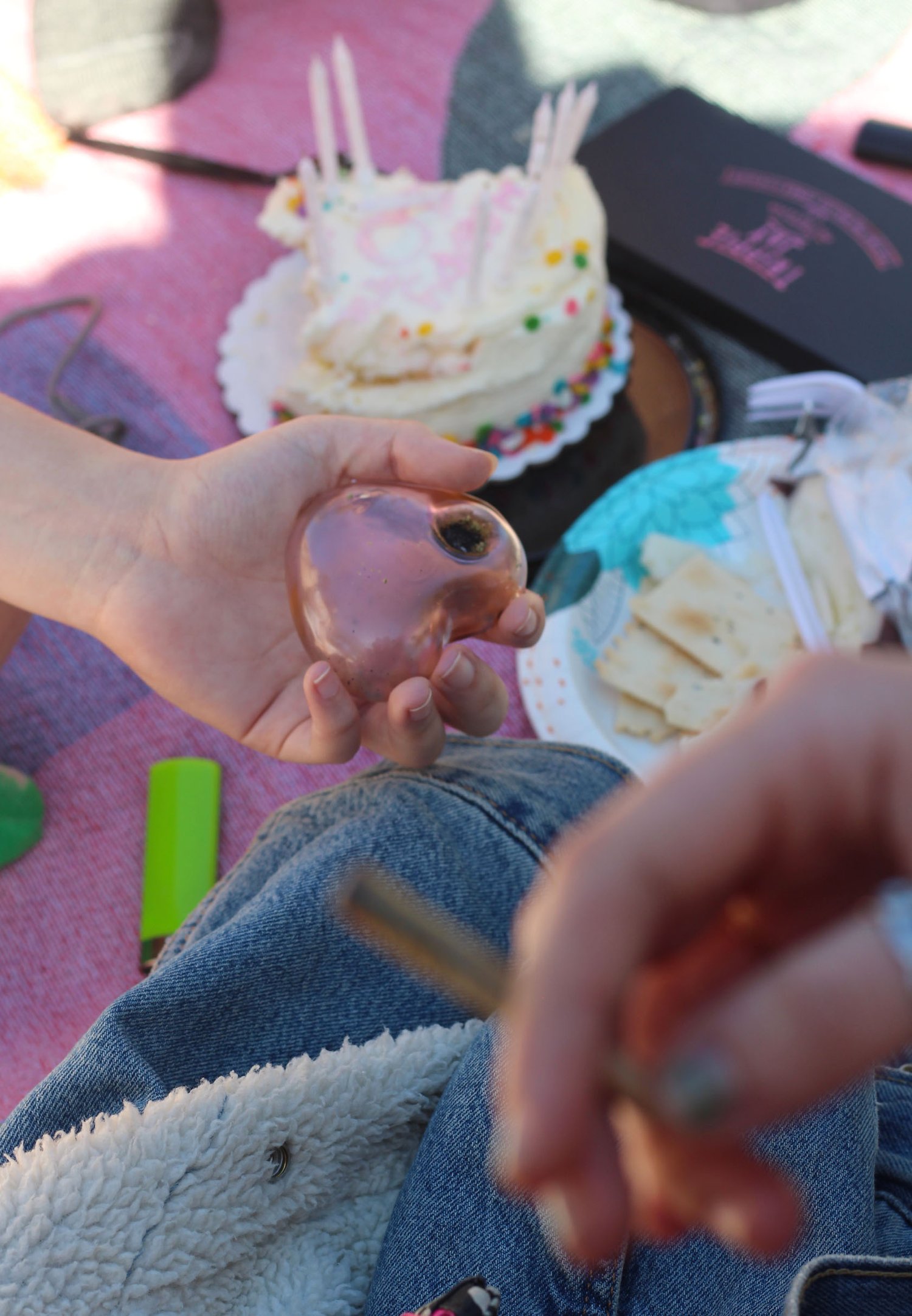 New Yorker genießen Cannabis in New York City auf 420.