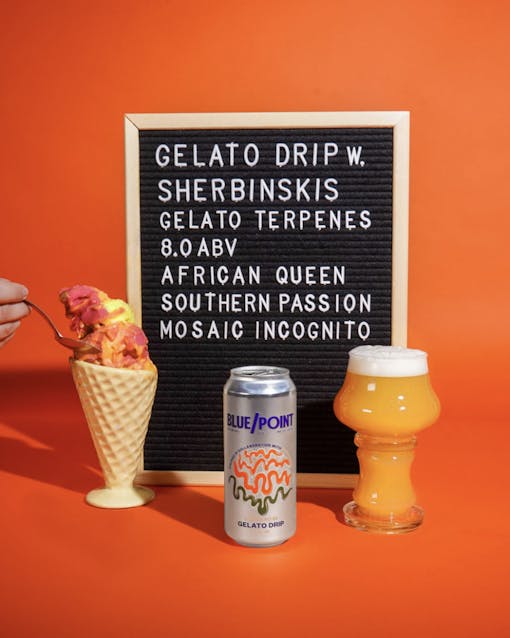 Sherbinskis gelato drip beer