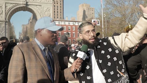 New York man tells Leafly about his team's DOJA Exclusive cannabis. (Jon Bain / Leafly)