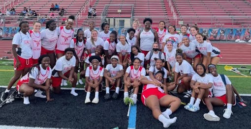 DSU women's lacrosse team photo (Delaware State University)