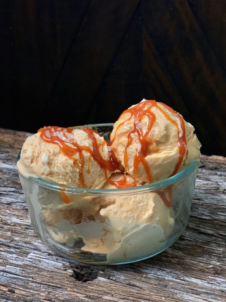 Cannabis recipe 101 salted caramel ice cream Leafly