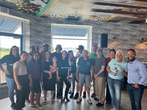 Humberto Ramirez celebrates being released from prison. (Brooke Popplewell)