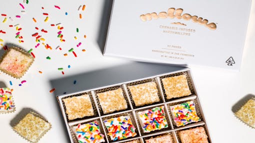 An assortment of marshmallow truffle treats