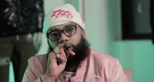 Runtz co-founder and Joke's Up CEO Yung LB told Leafly what he's smoking during a trip to New York City in early 2022. (Jon Bain / Leafly)