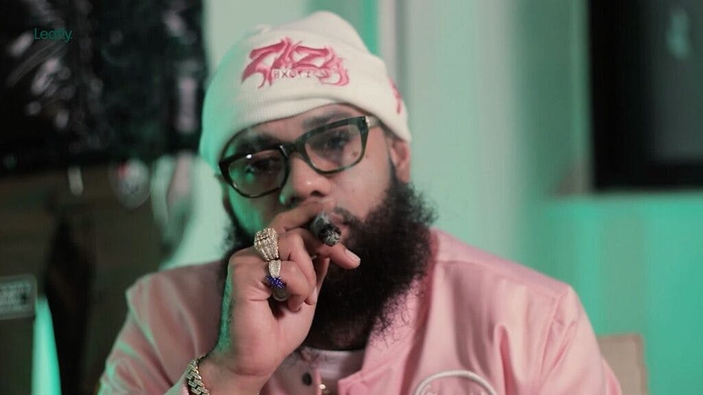 Yung LB, co-founder of Runtz and CEO of Joke's Up, told Leafly what he smokes during a trip to New York City in early 2022. (Jon Bain / Leafly)