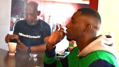 Tahir Johnson, owner of Trenton NJ's Simply Pure Dispensary.