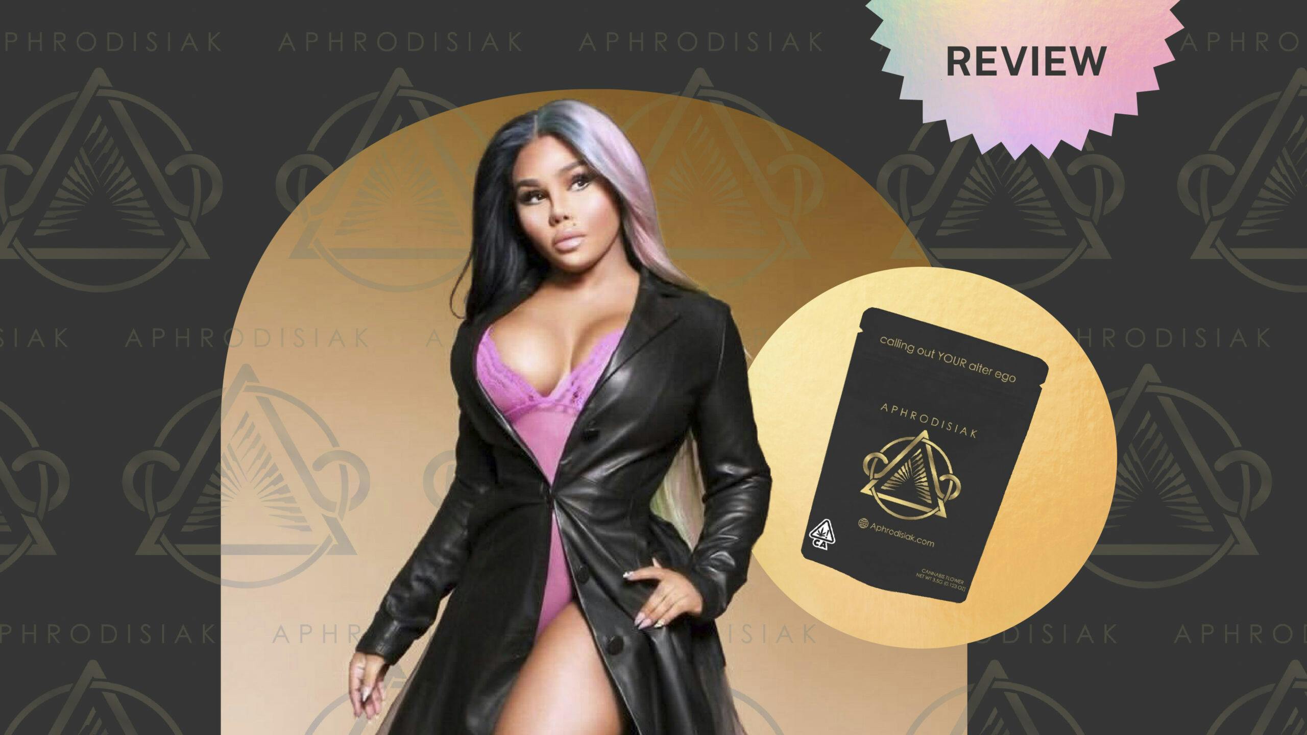 We smoked Lil’ Kim’s new Hardcore strain to see if it’s really an Aphrodisiak image