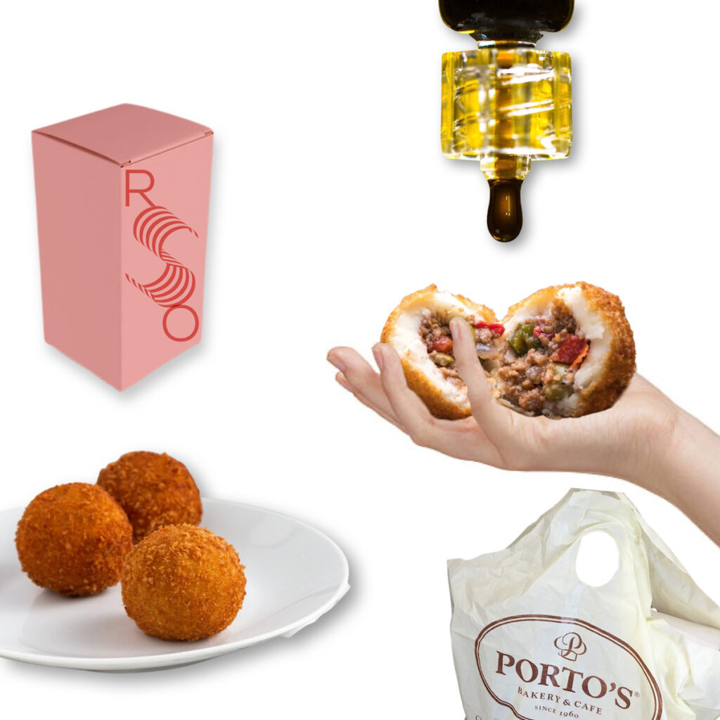 Porto's Potato Balls, plus a dab of RSO. (Matt Jackson for Leafly)