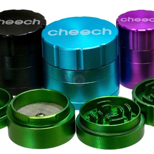 The Cheech grinder in multiple colors has everything you need