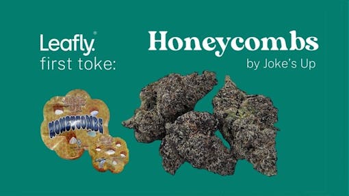 Honeycombs by Joke's Up Ice Kream Summer 2022 Menu First Toke review by Leafly.