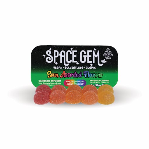 Space Gem hash gummies. (Courtesy Space Gem)