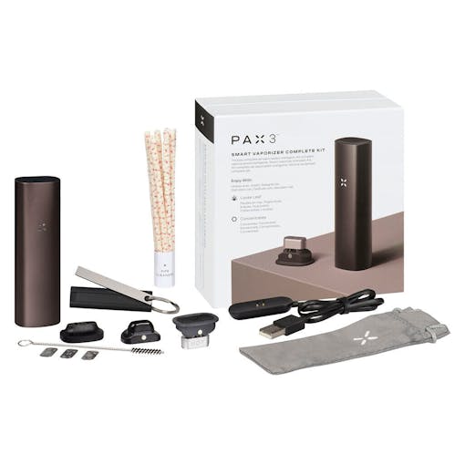 PAX 3 Complete kit with chamber tools, charger and cleaning equipment