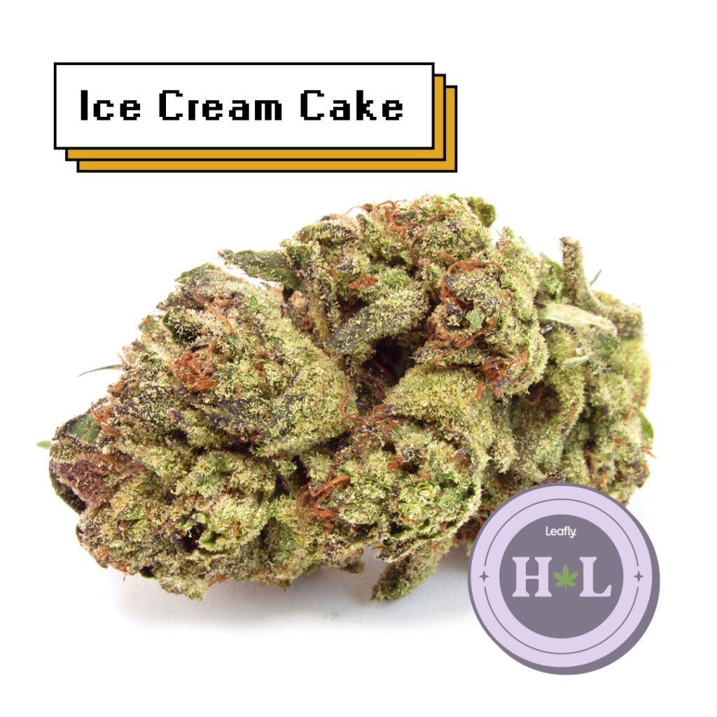 July 2022 Leafly HighLight Ice Cream Cake strain Leafly