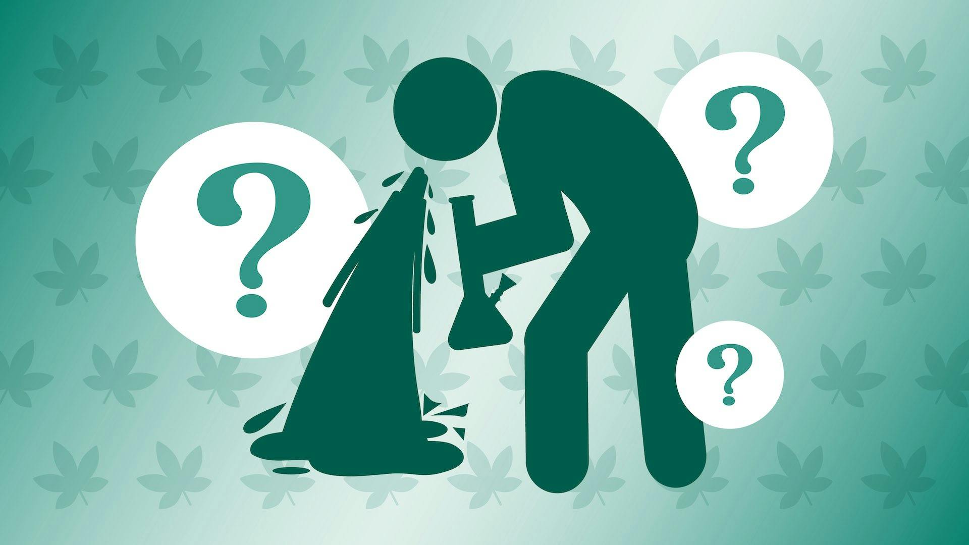 Is scromiting from smoking weed a thing? image