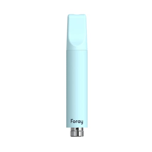 Foray vape cartridge in blue packaging