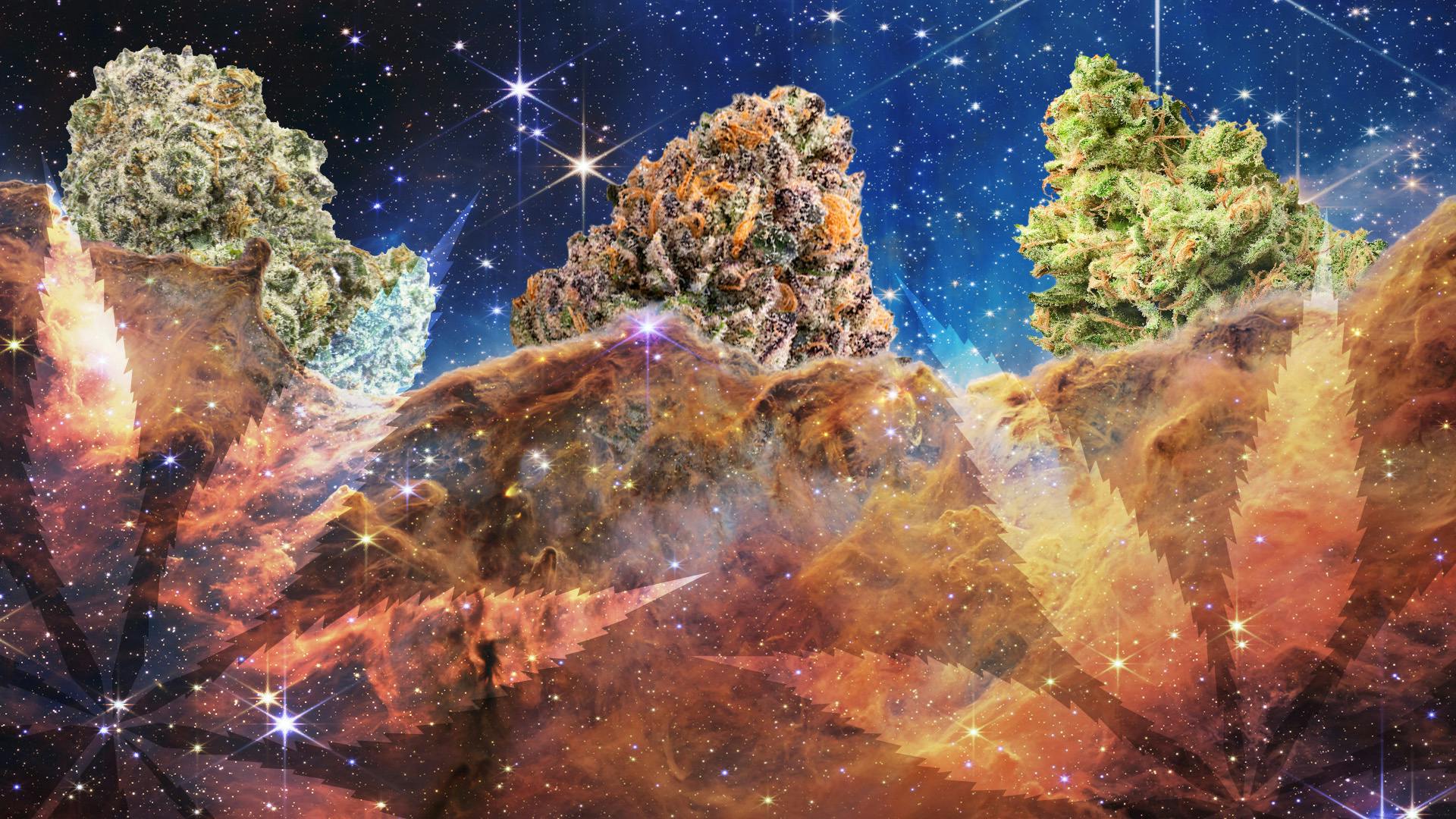 8 weed strains for stargazing, comet chasing, and blowing your mind image
