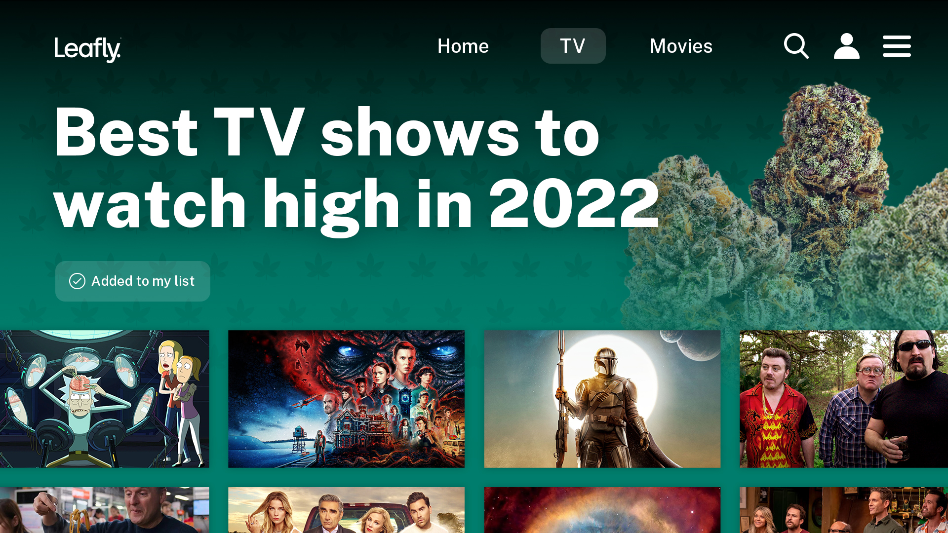 25 things to watch on Netflix when you're stoned