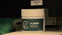 Curaleaf cannabis container. (Jon Bain / Leafly)