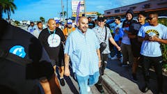 Cookies CEO Berner greets fans at Cookies Miami dispensary grand opening. (@Berner415 / Instagram)