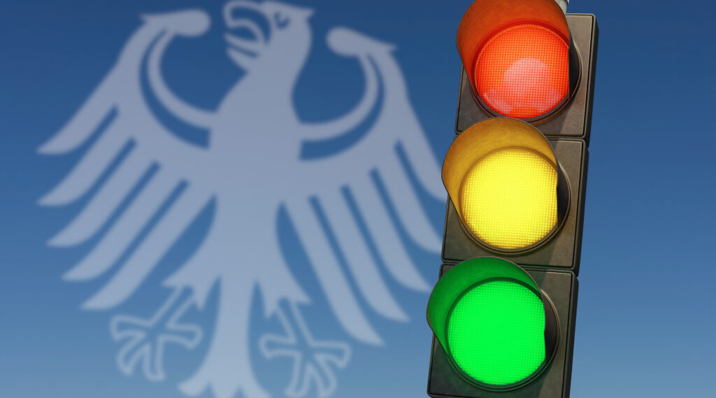 Symbol of the German traffic light coalition