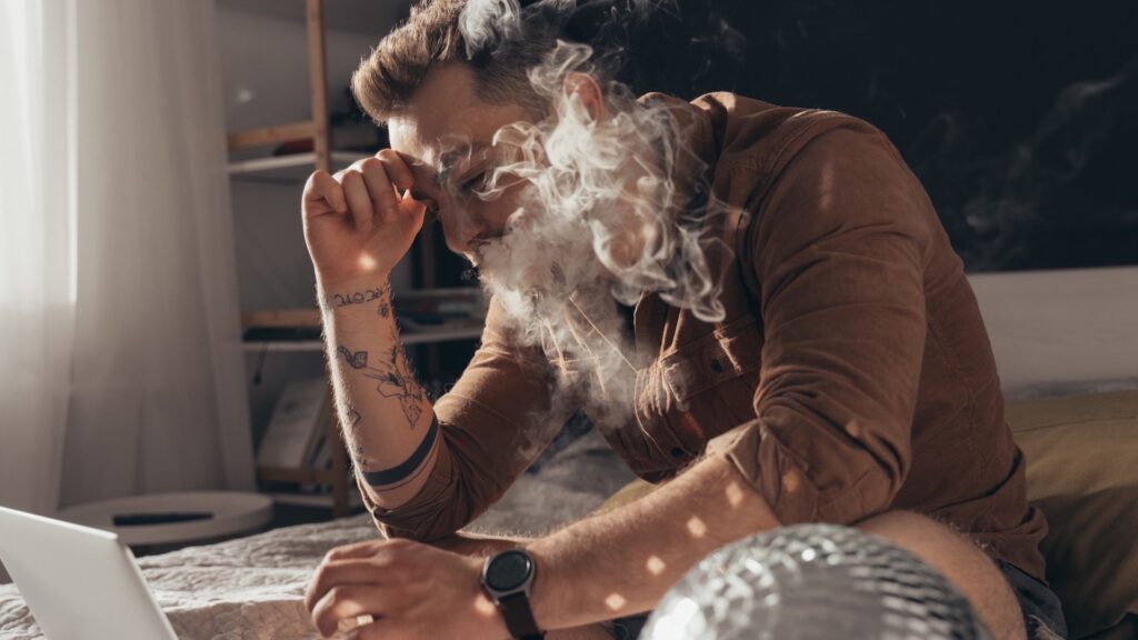 Cannabis Marketing Computer Tiktok Instagram