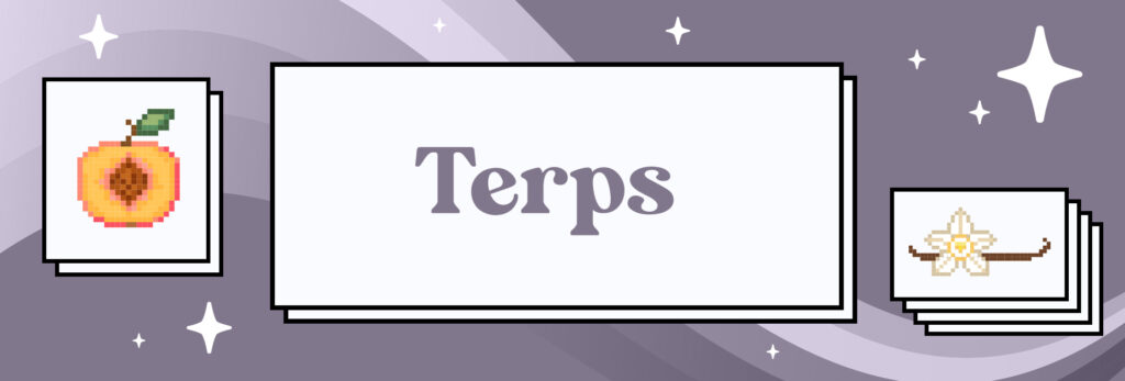 A terp triforce by Zaza awaits. (Sasha Beck)