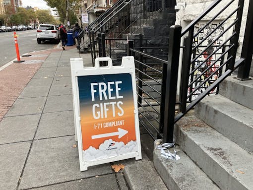 photo-of-a-sandwich-board-sign