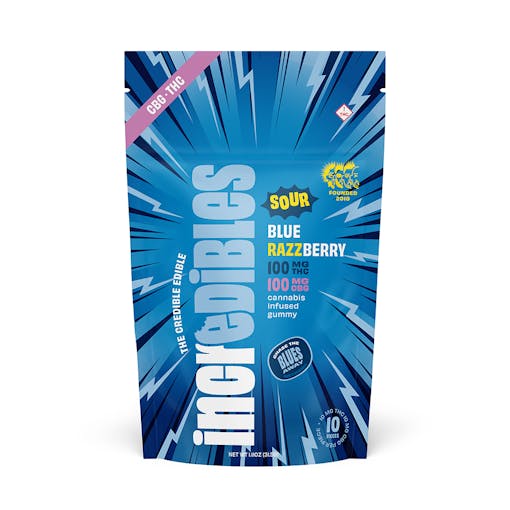 $12.50-$15 / 100 mg THC and 100mg CBN. Sold in CO, IL, MD, MA, NV, VG, OH. (Courtesy incredibles)