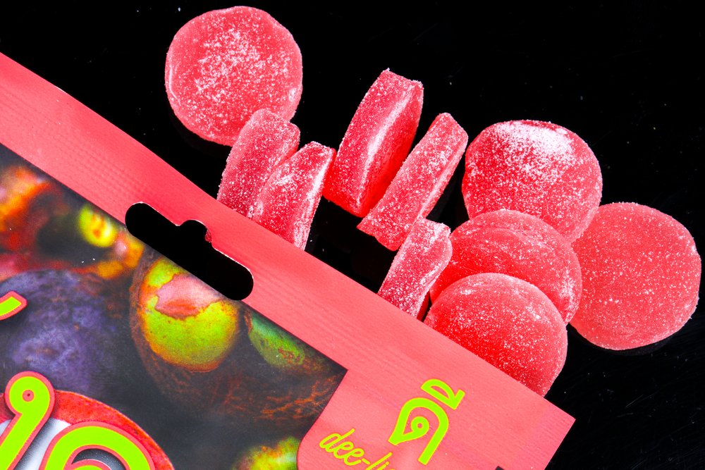 Dee is the Thai word for good. $19/100mg; Sold in CA. (Courtesy of Dee Thai)