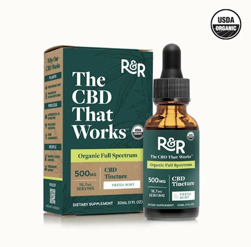 Get some rest and relaxation, soldier. R&R tincture. (Courtesy R&R)