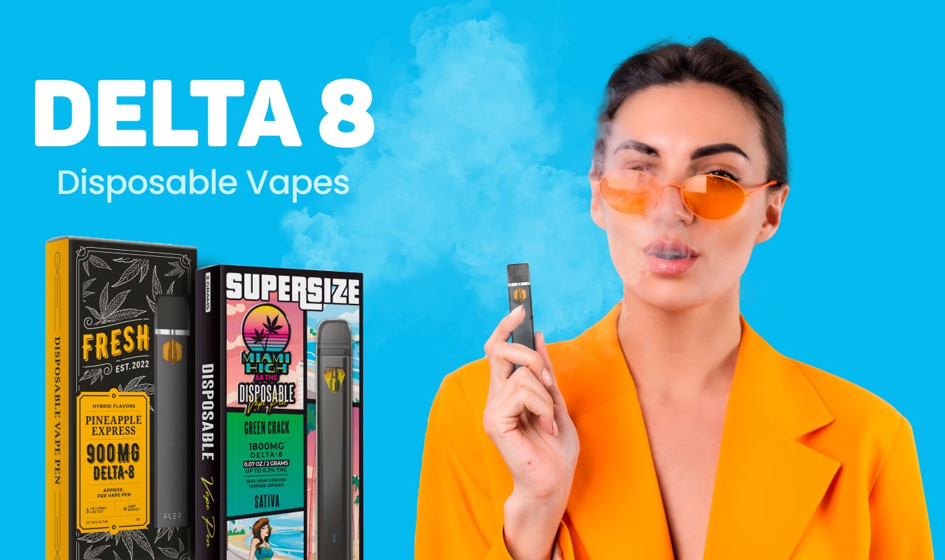These delta8 disposable vapes let you bring holiday cheer with you