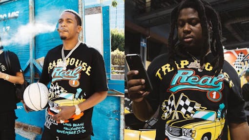 Real 1 and Trap House collaboration merch (Instagram)