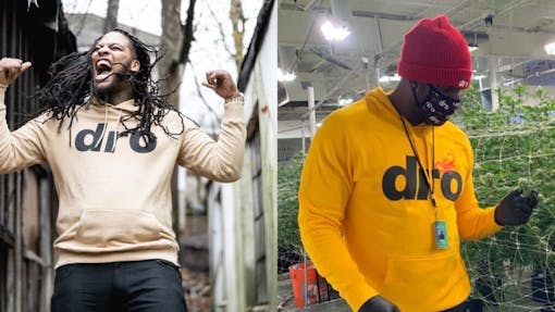 Waka Flocka Flame and Jamar Brown for Dro Life clothing. (Instagram)