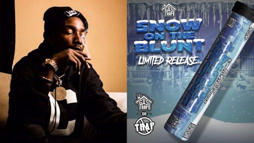 Curtis Snow Snow On Tha Blunt collaboration with Gastrap. (Gastrap)