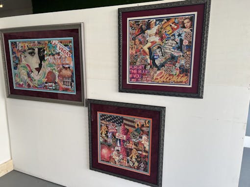 (Found prison material mosaics from Brother Bob. Photo courtesy of Last Prisoner Project.)