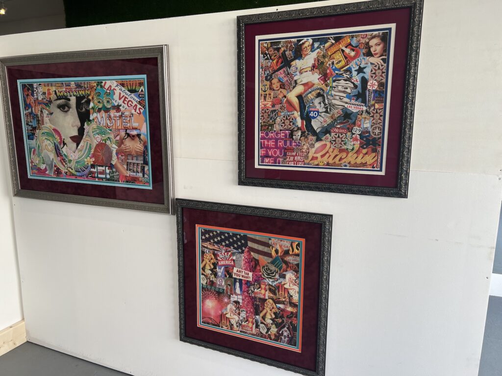 (Mosaics found from Brother Bob's prison materials. Photo courtesy of Last Prisoner Project.)